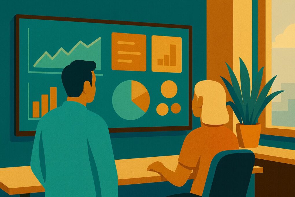 7 passos para criar painéis personalizados no-code para monitorar métricas de vendas em tempo real