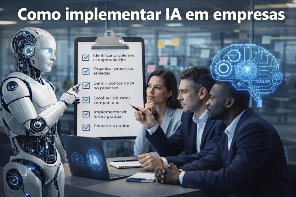 Como implementar IA em empresas