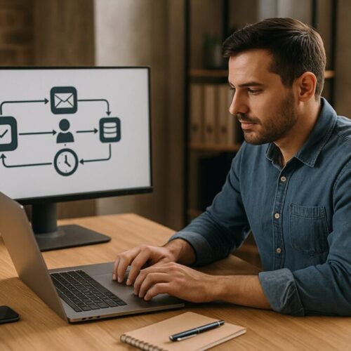 5 passos para iniciar no No-Code e automatizar processos comerciais em 2025