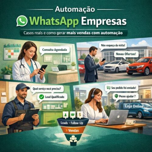 automação WhatsApp empresas