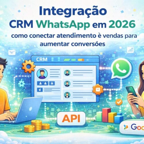 Integração CRM WhatsApp em 2026: como conectar atendimento e vendas para aumentar conversões