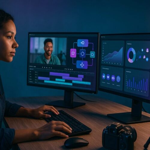 5 passos para criar campanhas de vídeo marketing automatizadas com IA no-code para aumentar o engajamento